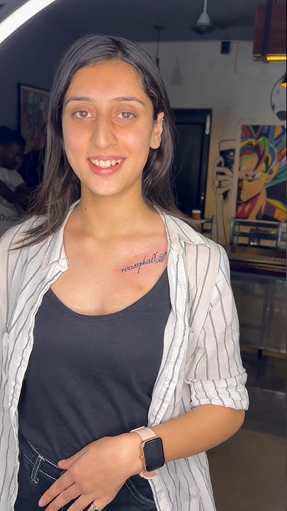  Collar bone tattoo done. #trending #tattoo #tattooworld #tattooink # ...
