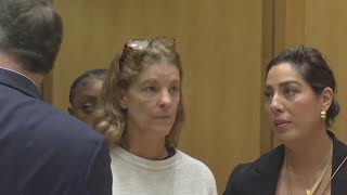 Michelle Troconis appears in court for arraignment on contempt charge
