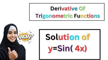 DAE Applied Math 212|Trigonometric Functions Differentiation|Easiest Maths