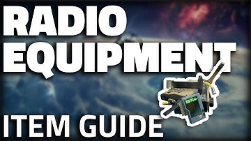 Radio Equipment - Item Guide - The Cycle Frontier