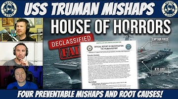 Navy Releases Catastrophic Findings on USS Harry S. Truman Carrier Strike Group