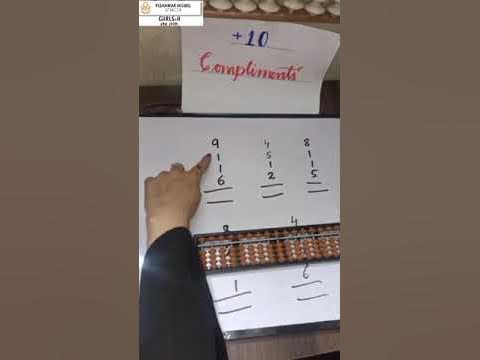 Abacus: Lecture #1:Topic: Introduction of+10 Compliments - YouTube