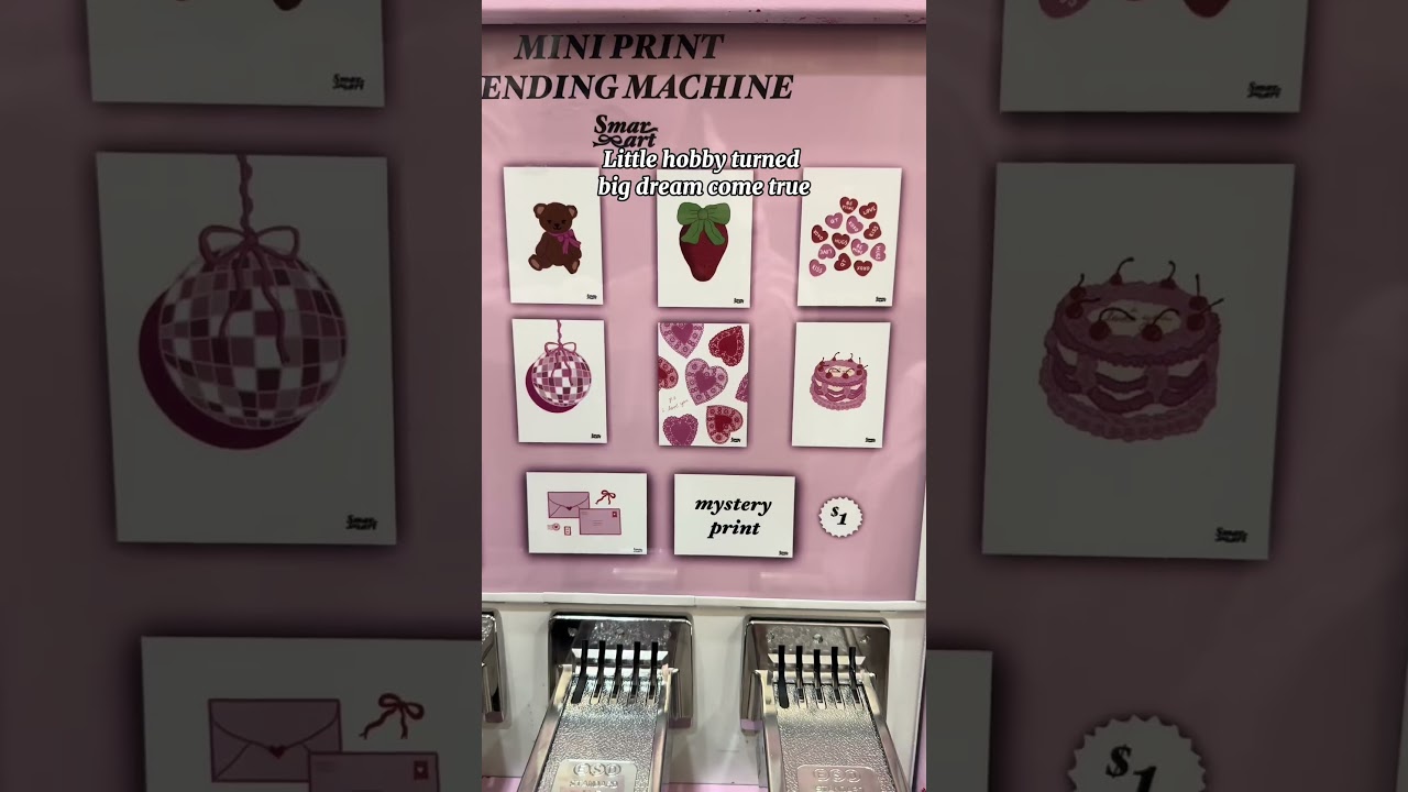 Миниатюрный автомат по продаже печатной продукции в Ист-Виллидж, Нью-Йорк!