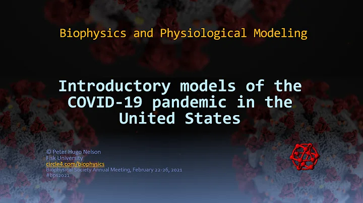 Introductory models of the COVID-19 pandemic in the United States