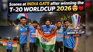 Scenes At Indiagate After Winning The T-20Wc 2026 Unforgettable Memories