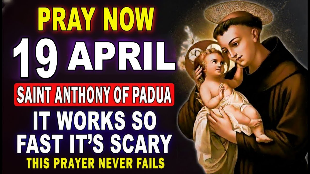 💖СИЛЬНАЯ МОЛИТВА ДЛЯ ПОЛУЧЕНИЯ НЕМЕДЛЕННОГО ЧУДА - СВЯТОЙ АНТОНИЙ ПАДУАНСКИЙ🙏