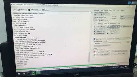 Error read fimware emmc