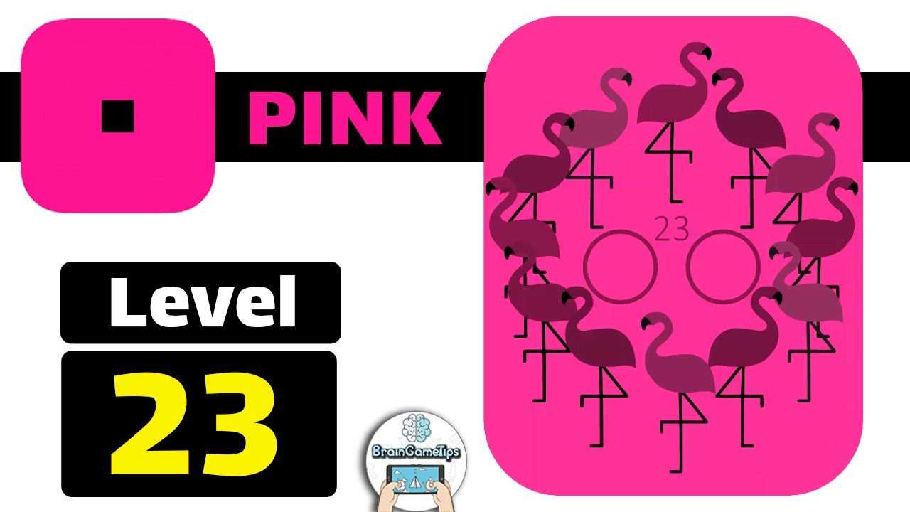 pink - Level 23 Solution