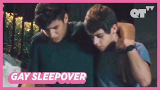 Trying To Clean My Crush's Wound, But I Ended Up Touching His Lips | Gay Teens | Hidden Away