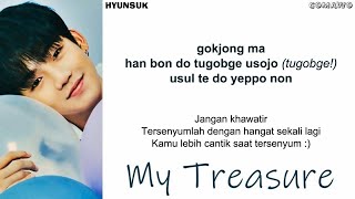 TREASURE - MY TREASURE EASY LYRICS/INDO SUB by GOMAWO