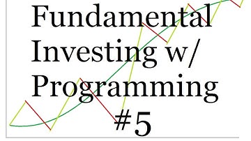 Screening for PEG ratio - Using Programming for Fundamental Investing Part 5