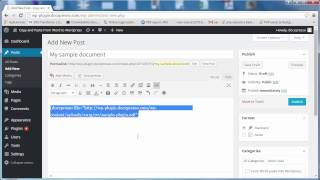 How to copy and paste content from Word to Wordpress - Step by step