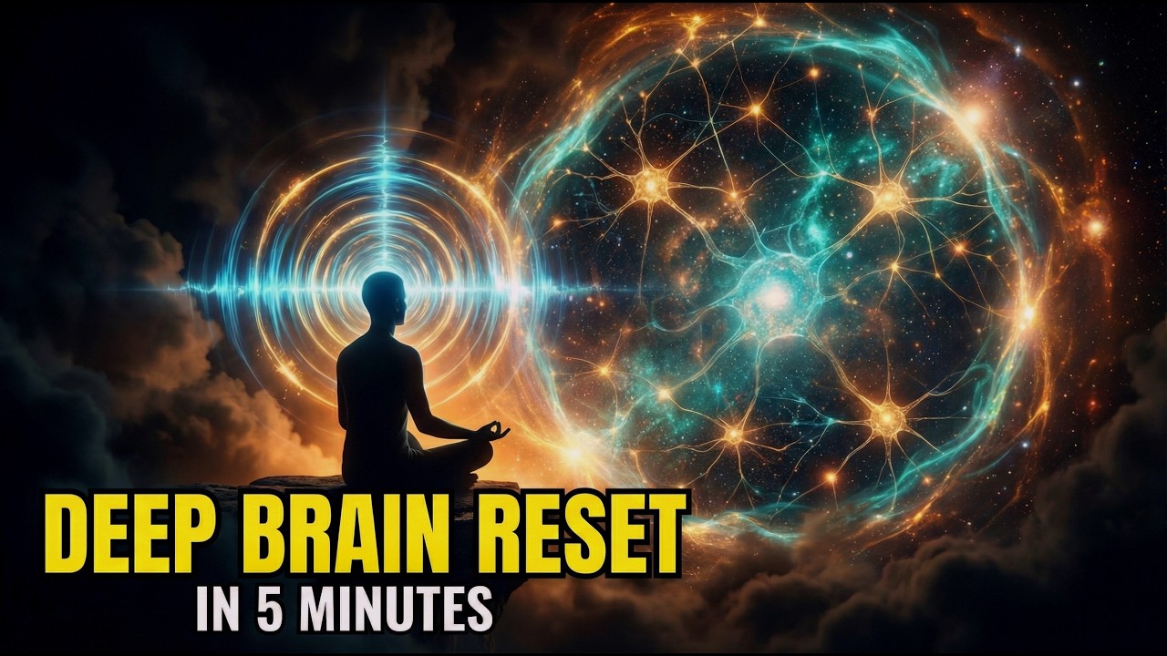 Deep Brain Reset in 5 Minutes: 432Hz Neuro-Acoustic Journey 🌍✨| Aurum Notes