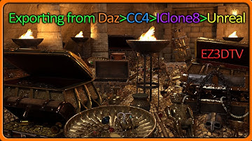 Daz - CC4 - IClone8 - Unreal