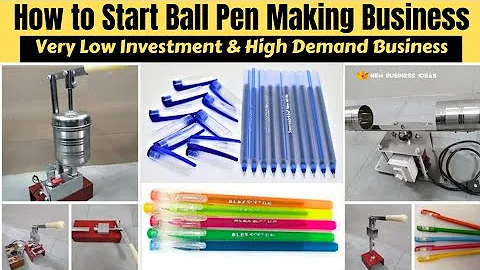 How to Starting a  Ball Pen Making Business || Very Low Investment & High Profit Business - DayDayNews