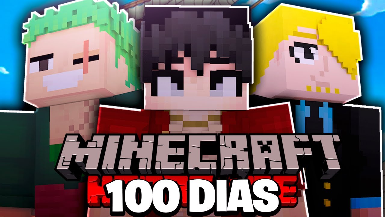 SOBREVIVI 100 DIAS NO MOD DE ONE PIECE NO MINECRAFT! – O FILME