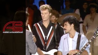 Famous Dick Clark Interviews Hall and Oates - American Bandstand 1982 Profile