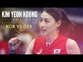 Kim Yeon Koung 김연경: KOR VS GER 3:1 | Highlight VNL2018