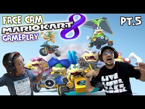 Mario Kart 8 – Mike Gives Up! Star Cup 50cc (Dad & Son Let's Play Pt. 5)