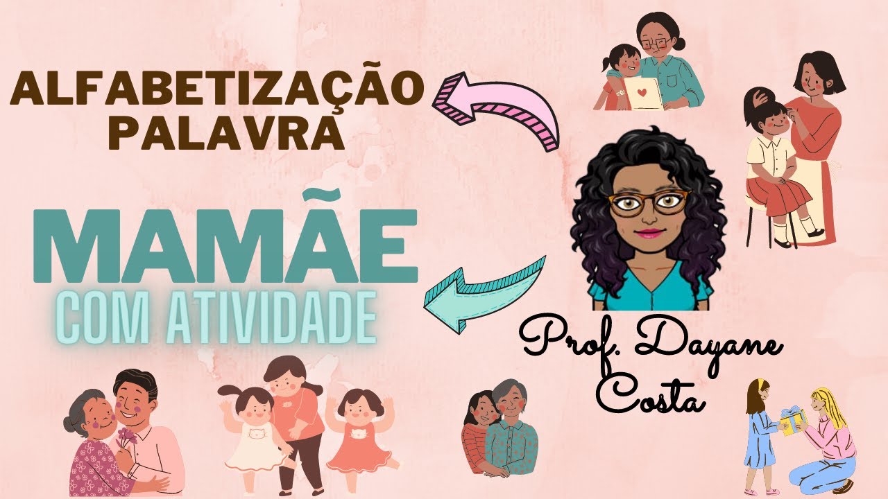 ALFABETIZAÇÃO- Palavra mamãe através da consciência fonológica ...