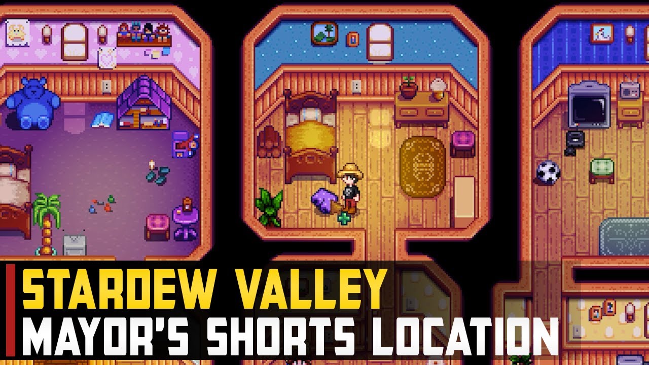 Stardew Valley Purple Shorts: Where to Find the Mayor's Shorts