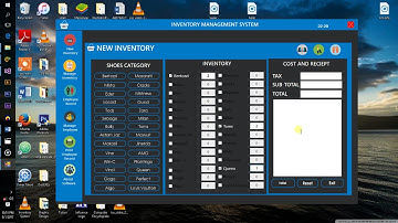 Inventory System UI Design with VB net