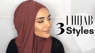 1 Hijab 3 Styles I 1 Sal 3 Model I Easy Hijab Styles I Modest