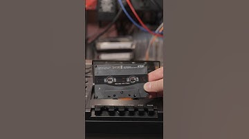 📼🎵Lo-fi Magic: cassette playback on a portastudio 🎶🥁 #cassette  #analogrecording #drums