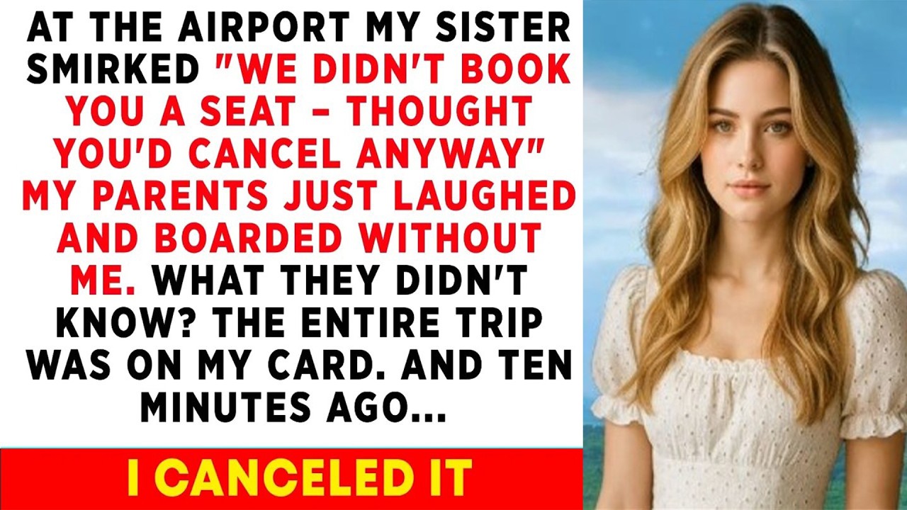 Left at the gate, she canceled everything—and took her power back.