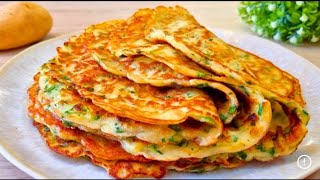 Почему Я Не Знала Этого Рецепта Раньшездоровая И Дешевая Еда Тесто Просто Наливаю На Сковороду