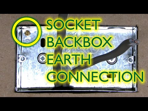 Socket Backbox Earth Connections