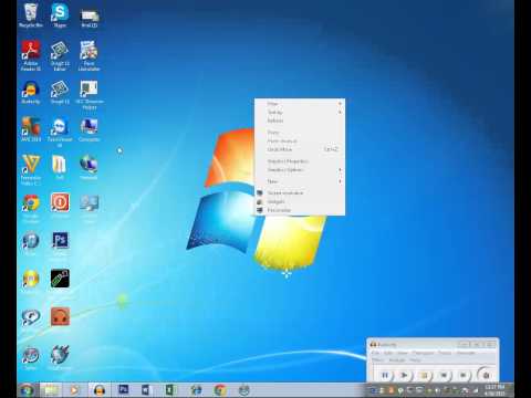 Video: So Installieren Sie Symbole In Windows 7