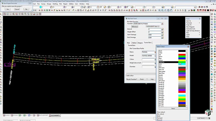 12d Track Training - Part 7 (Applying Cant/Plotting Rails)