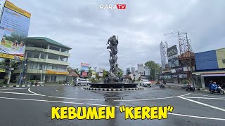 Syahdu Gerimis Mengguyur Kota Kebumen