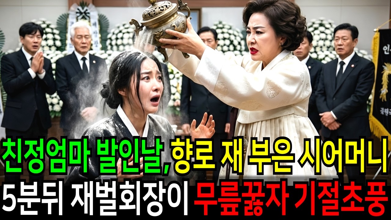 친정엄마 발인날, 내 얼굴에 재 뿌린 시어머니, 5분뒤 재벌회장이 무릎꿇자 시댁식구들은 사색하는데...ㅣ오디오북ㅣ인생사연ㅣ노후사연ㅣ라디오사연ㅣ고부사연