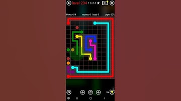 How To Solve Flow Free 11x14 Mega Mania Pack Level 234 Board Walk Through Solution Walkthrough