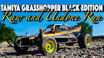 Tamiya Grasshopper Black Edition - Raw and Undone Run