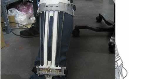 SMA artificial muscles - exoskeleton