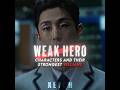 Weak Hero Characters And Their Strongest Villians 🔥
