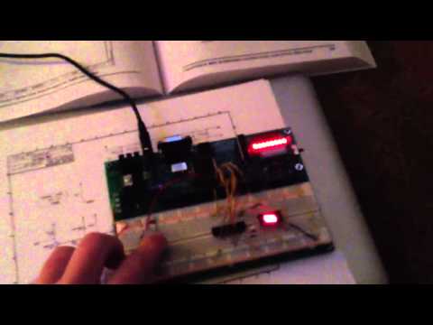 8051 Microcontroller with IR sensor