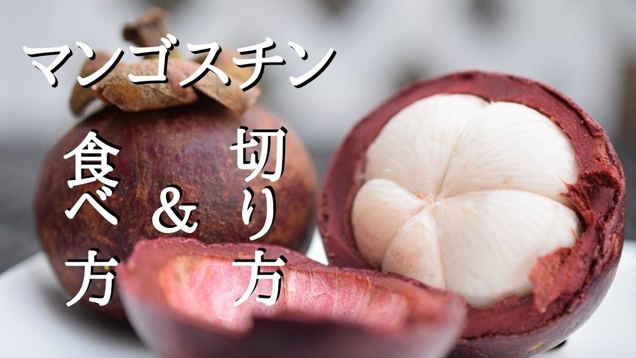 マンゴスチン 食べ 方