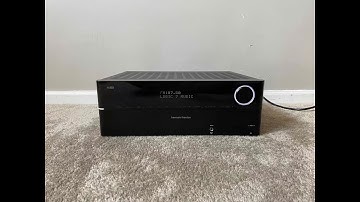 How to Factory Reset Harman Kardon AVR 1700 5.1 HDMI Home Theater Surround Receiver