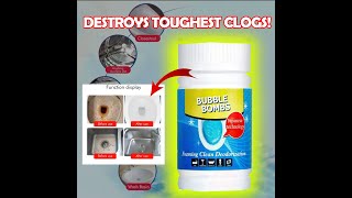 ALL PURPOSE BUBBLE BOMB FOAMING TOILET CLEANER