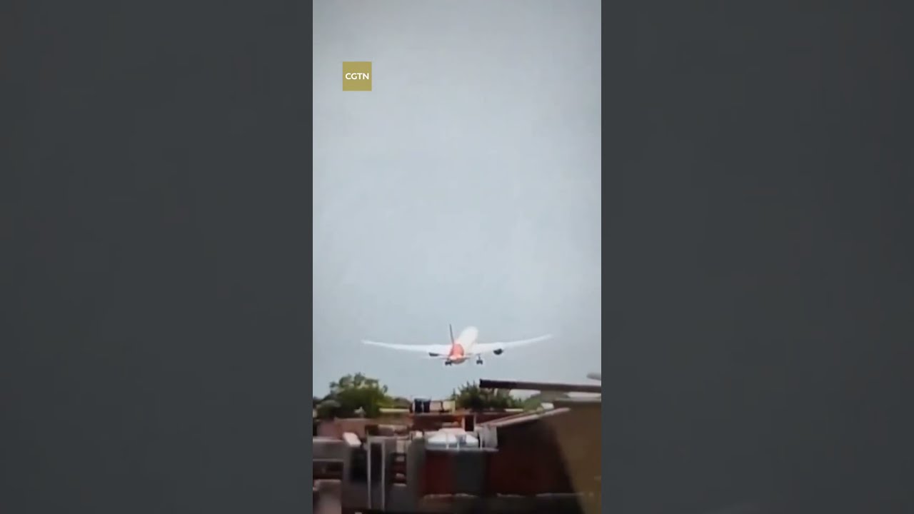 Dramatic Moment Shows Air India Plane Exploding In Fireball