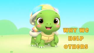 Tiko the Tiny Turtle Learns Why We Help Others | Kids Learning Video