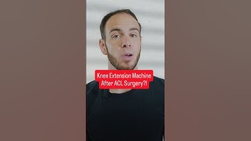 Is the Knee Extension Machine Safe after ACL Surgery?