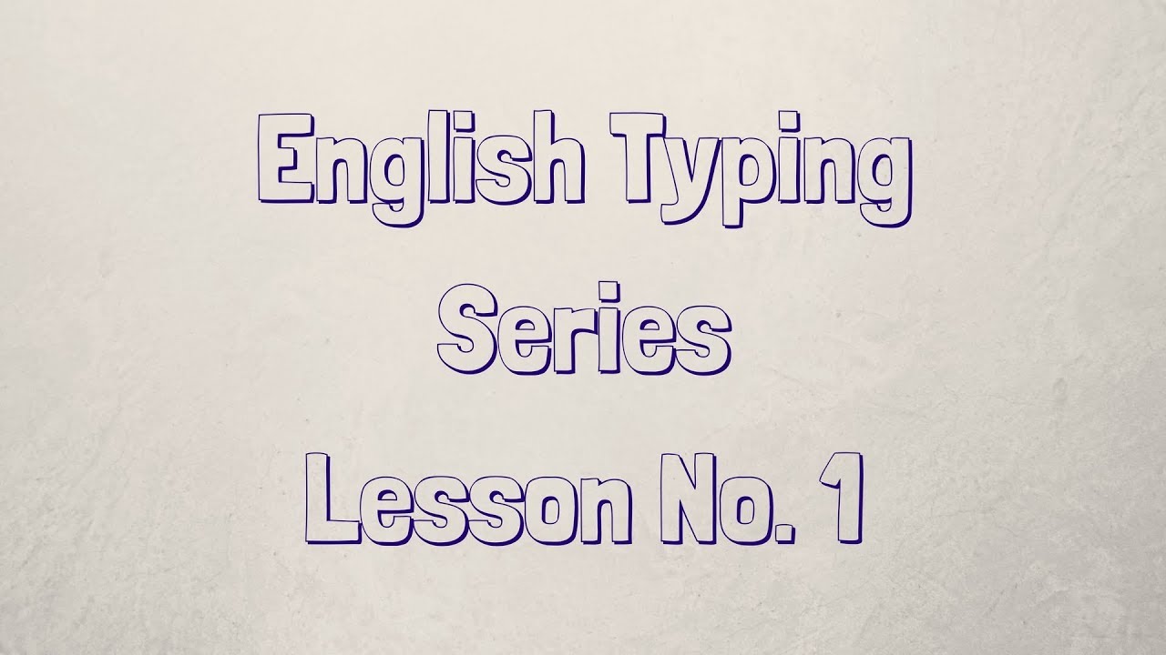 english typing book in india