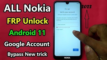 All NOKIA Android 11 FRP/Google Account Bypass WITHOUT PC | Nokia C10 C20  G20 FRP  bypass