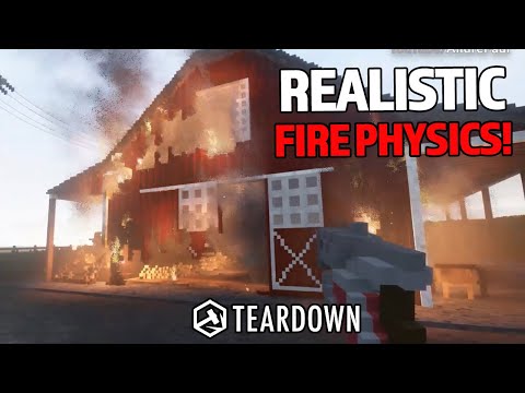 Teardown Realistic Fire