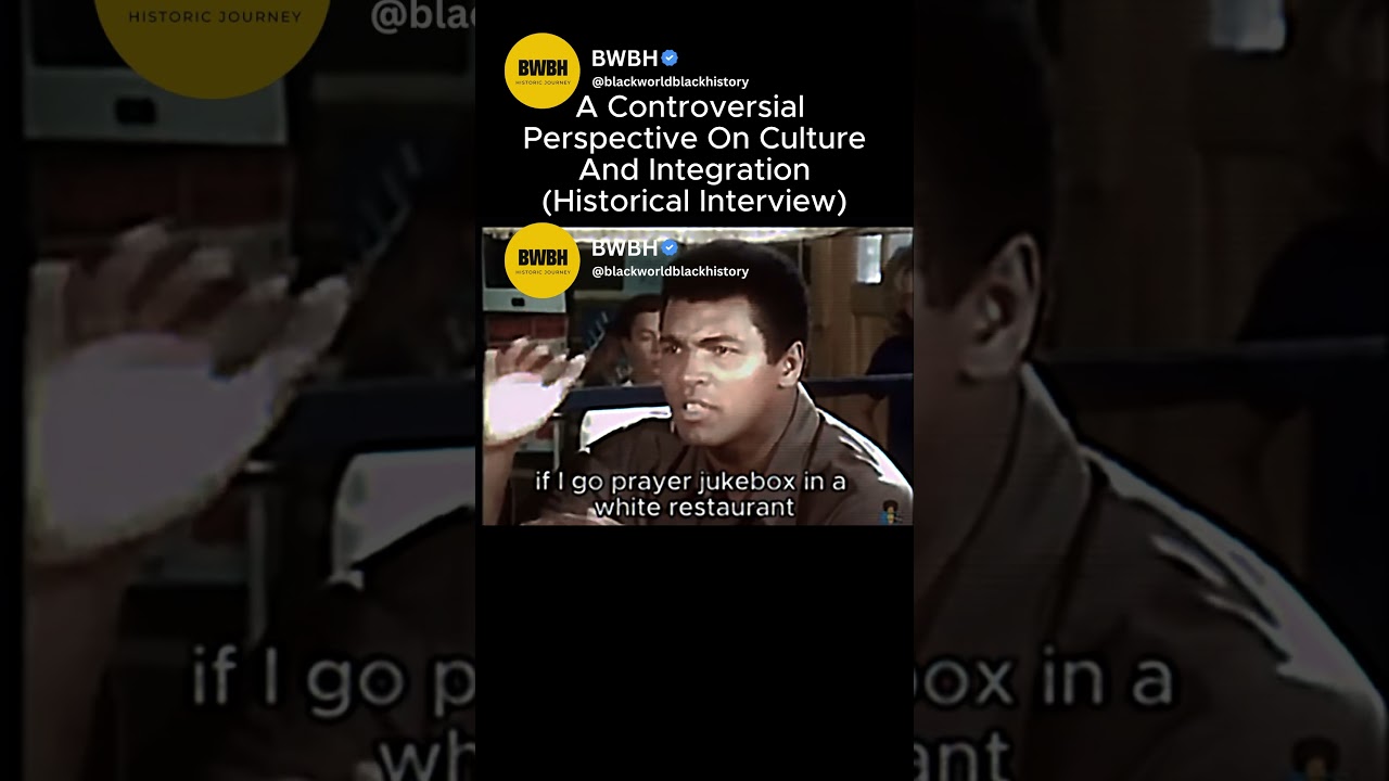 A Controversial Perspective On Culture And Integration (Historical Interview)